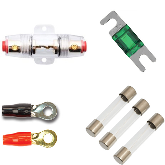 Колбы, предохранители, клеммы...